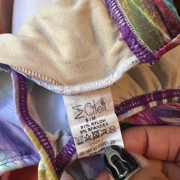 LiCi Fit One Shoulder Brushstroke Bra - Picture 3 of 5